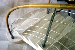 Ramp stainless current wooden hand