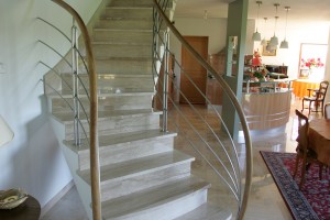 Ramp stainless current wooden hand