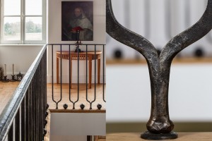 Ramp "Diapason" welded wrought iron in the forge