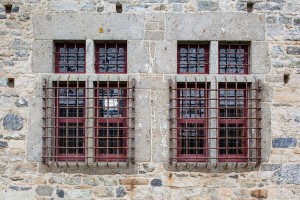 Manoir du Grand Taute grilles à trous renflés